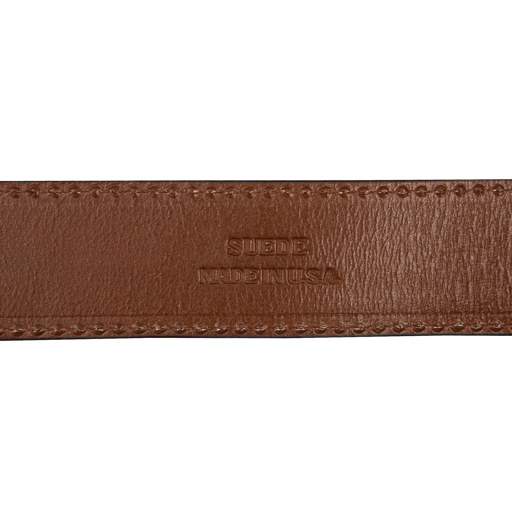 1 3/8" Suede Belt