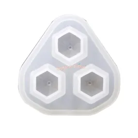 3D Diamond Silicone Mold (11mm) (4 pieces)