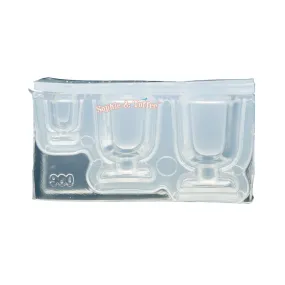 3D Miniature Glass Cup Silicone Mold