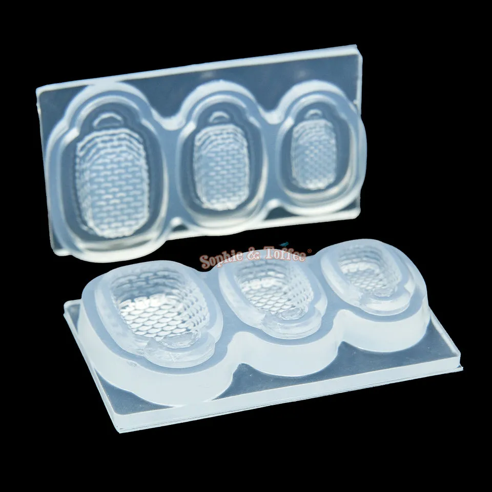 3D Miniature Straw Tray Silicone Mold