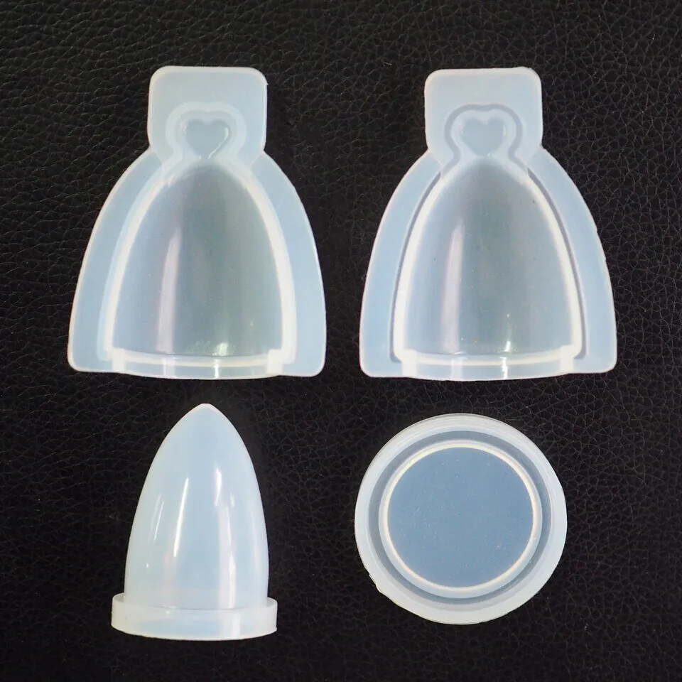 3D Miniature Tray with Dome Cover Silicone Mold