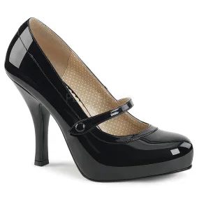 4 Inch Heel PINUP-01 Black Pat