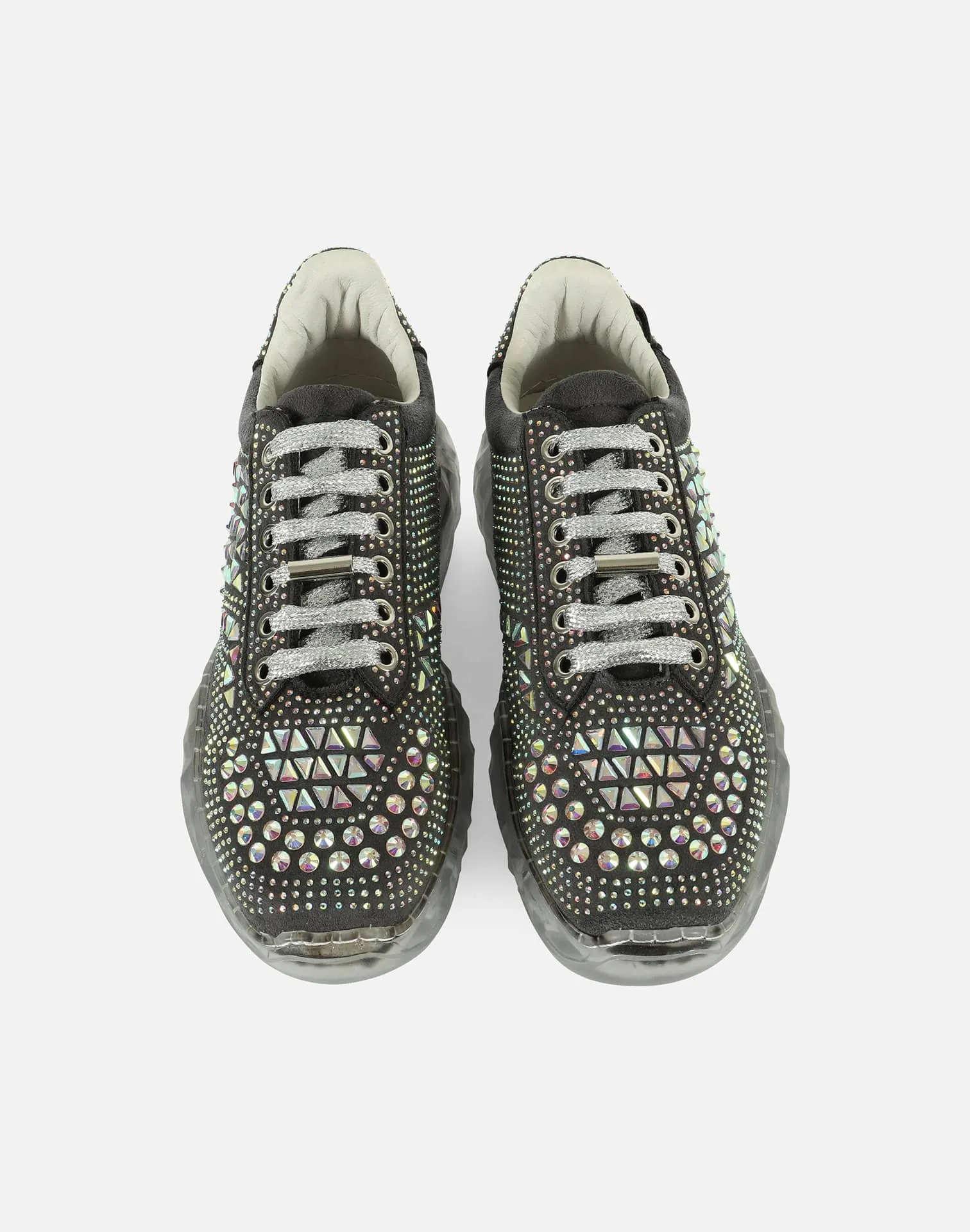 4ever CRYSTAL RHINESTONE PLATFORMS