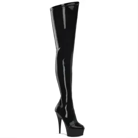 6" Stiletto Crotch Boot (DELIGHT-4000)