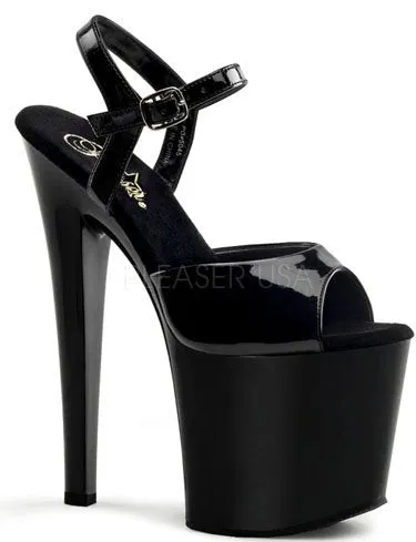 7 1/2" Stiletto Platform Sandal (TABOO-709)