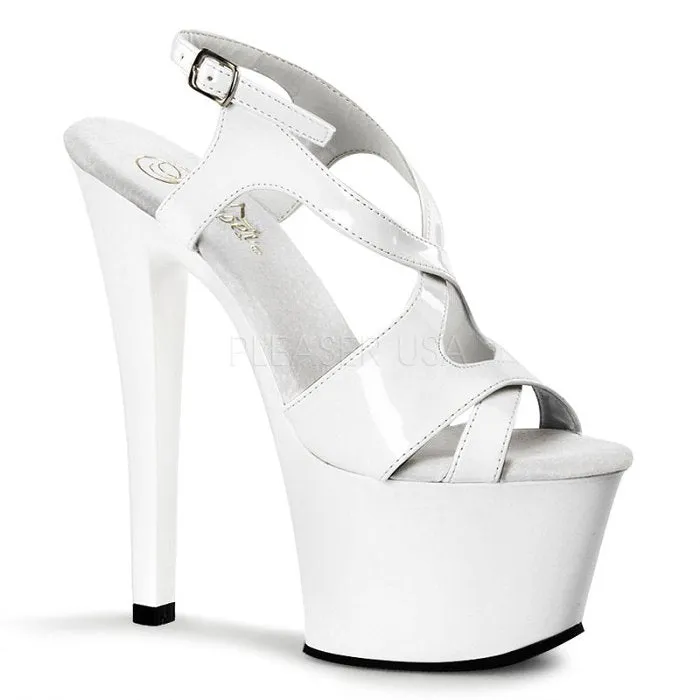 7" Stiletto Criss-Cross Platform (SKY-330)