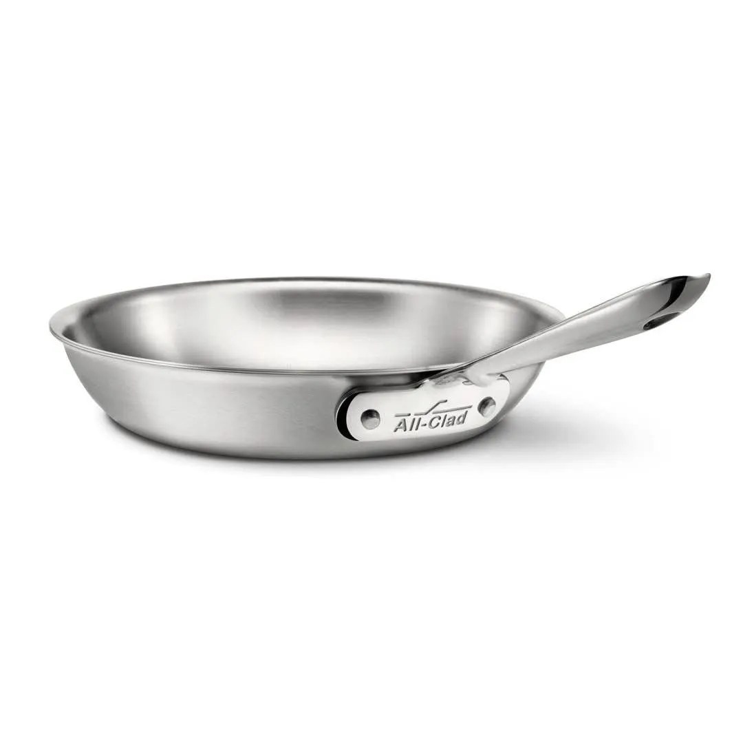 All-Clad d5 10" Fry Pan, Polished Stainless Steel