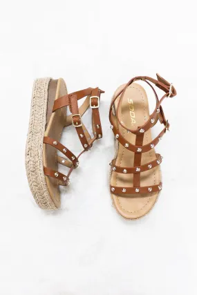 All For Summer Platform - Tan