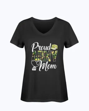 Army Mom Camo Hat T-shirts