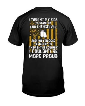 Army Mom Couldn't Be More Proud Kids T-shirts