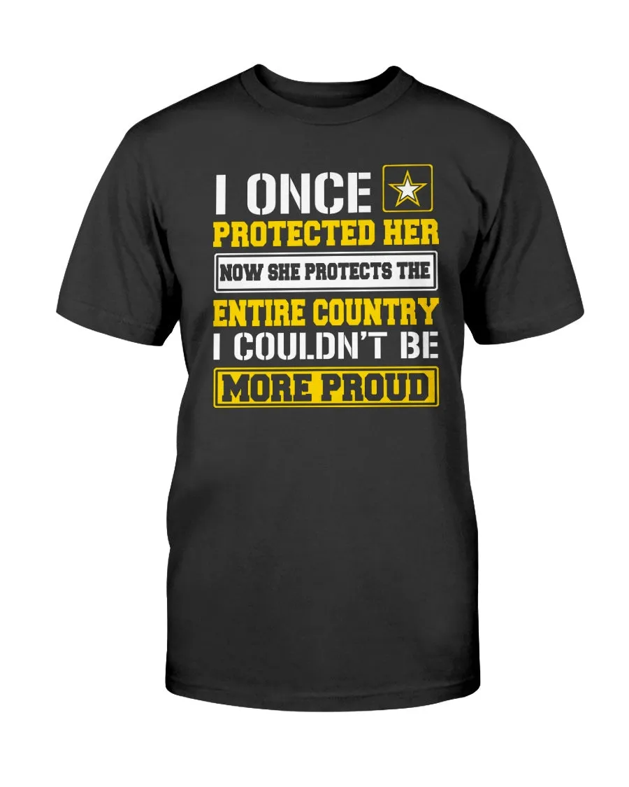 Army Mom Daughter Entire Country T-shirts