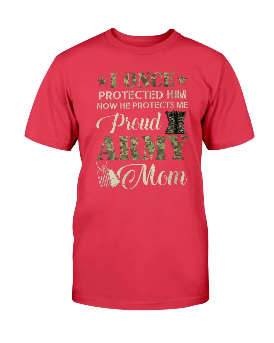 Army Mom I Once Protected Camo T-shirts