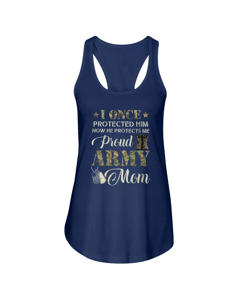 Army Mom I Once Protected Camo T-shirts