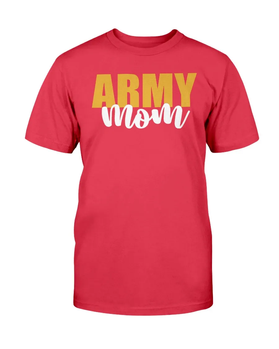 Army Mom Simple T-shirts