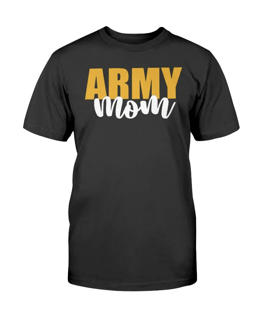 Army Mom Simple T-shirts