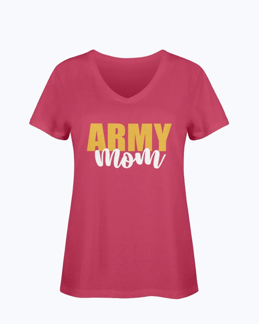 Army Mom Simple T-shirts