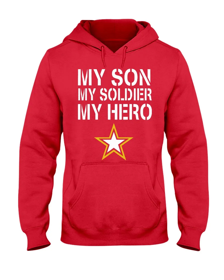 Army Parent My Son Soldier T-shirts