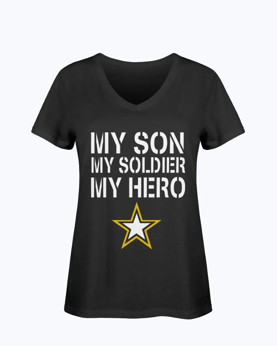 Army Parent My Son Soldier T-shirts