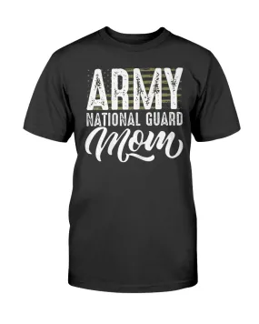 Army US National Guard Mom T-shirts