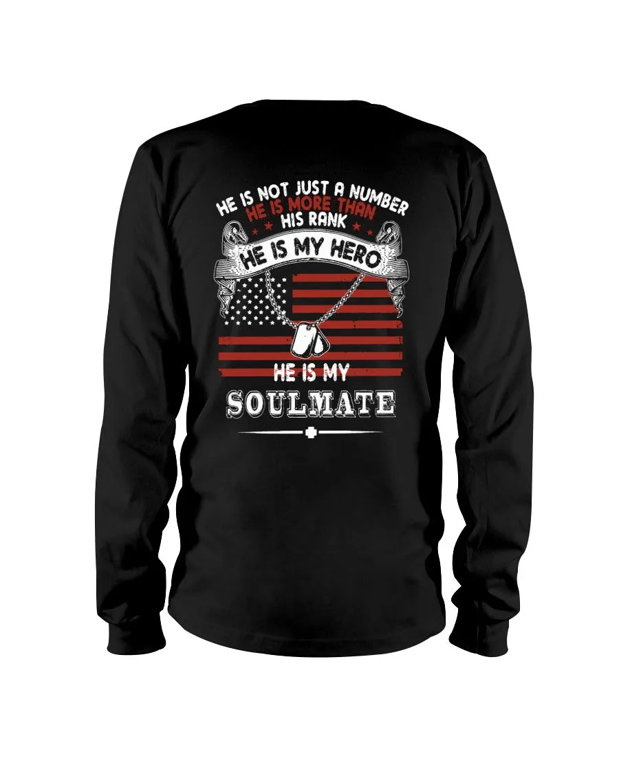 Army Wife Girlfriend Soulmate T-shirts