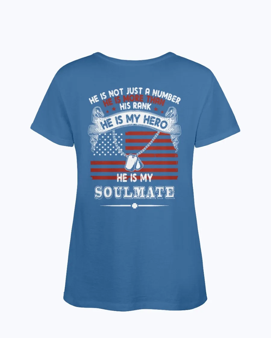 Army Wife Girlfriend Soulmate T-shirts