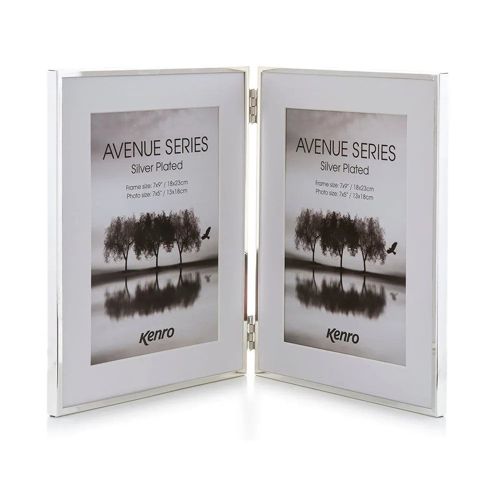 Avenue Series Silver Plated Photo Frames