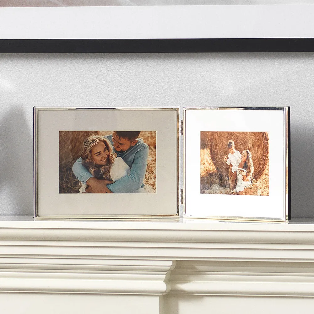 Avenue Series Silver Plated Photo Frames