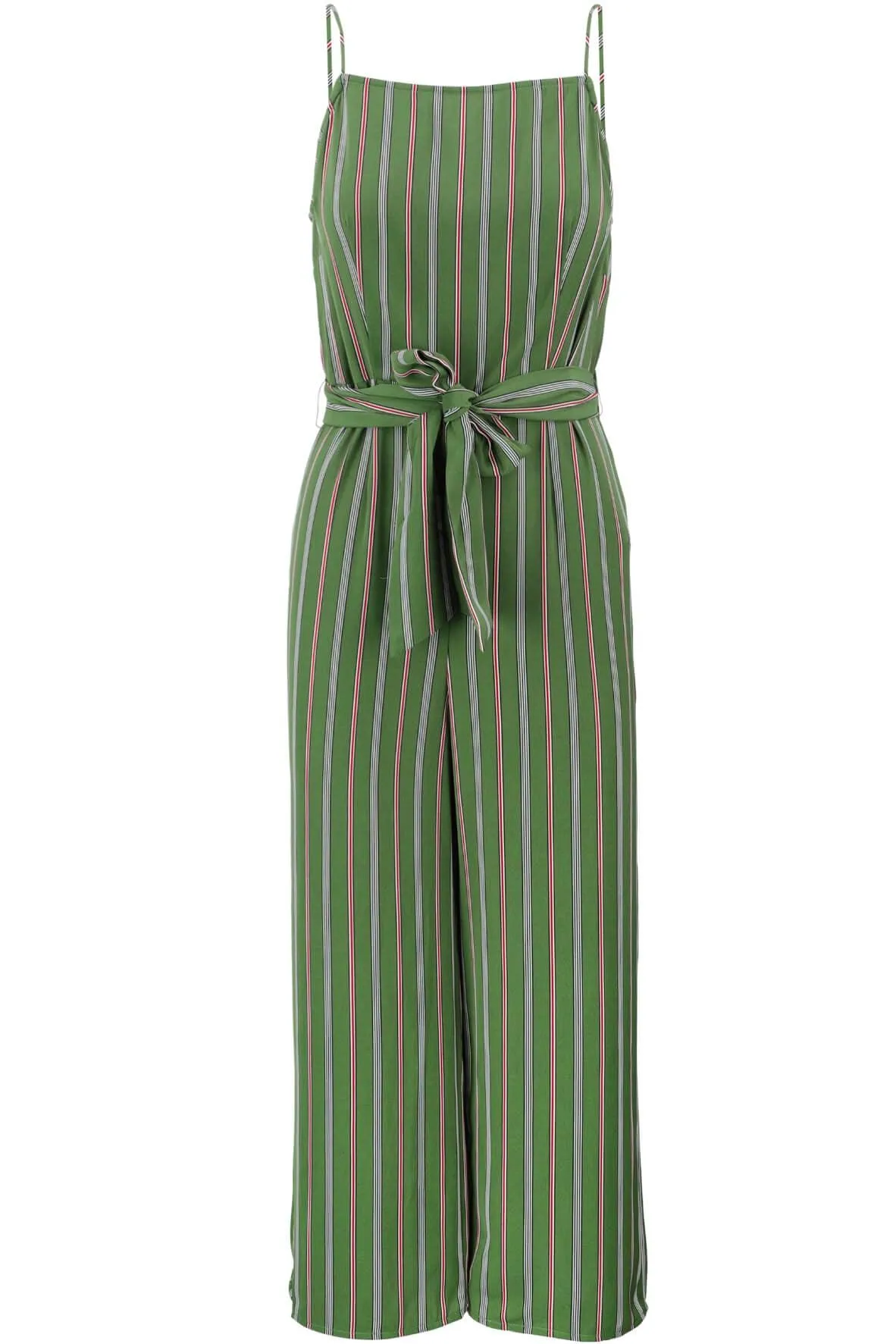 Axial Stripe Jumpsuit