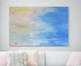 Beach Painting Impressionlist Art Painting Op050