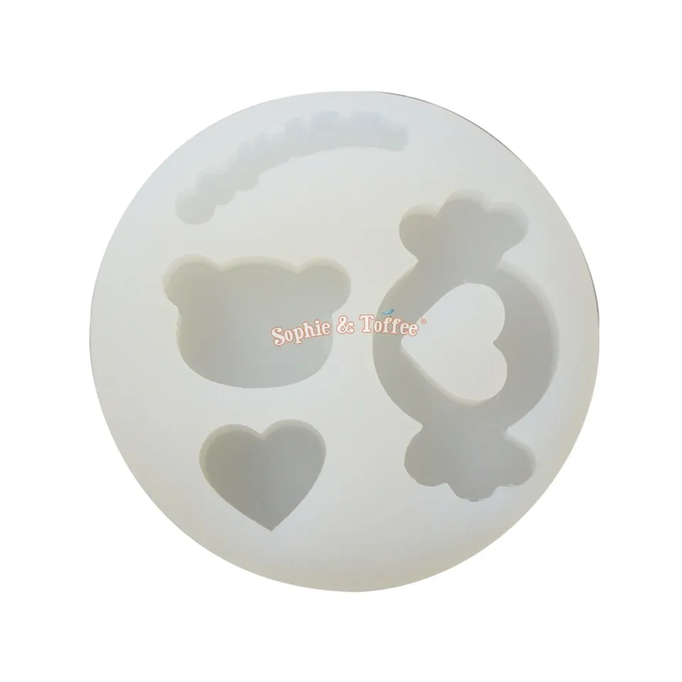 Bear & Sweet Silicone Mold (Small)