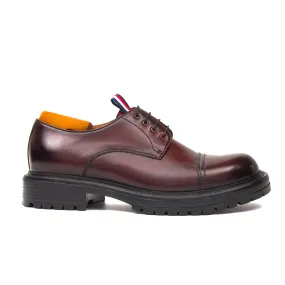 Big Cap Toe Derby shoes