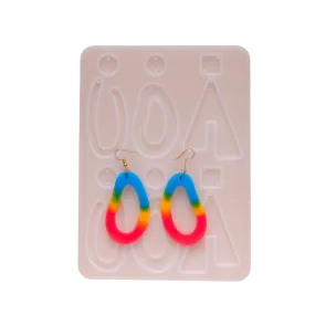 Big Loops Earring Silicone Mold