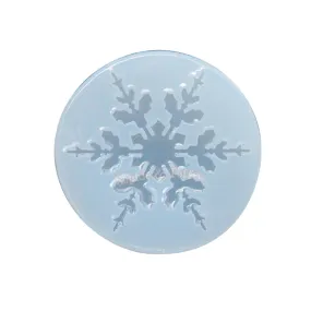 Big Snowflake Clear Silicone Mold