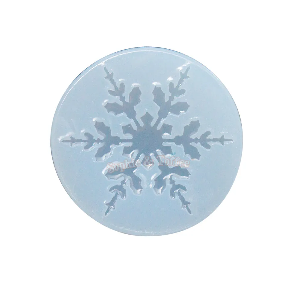 Big Snowflake Clear Silicone Mold