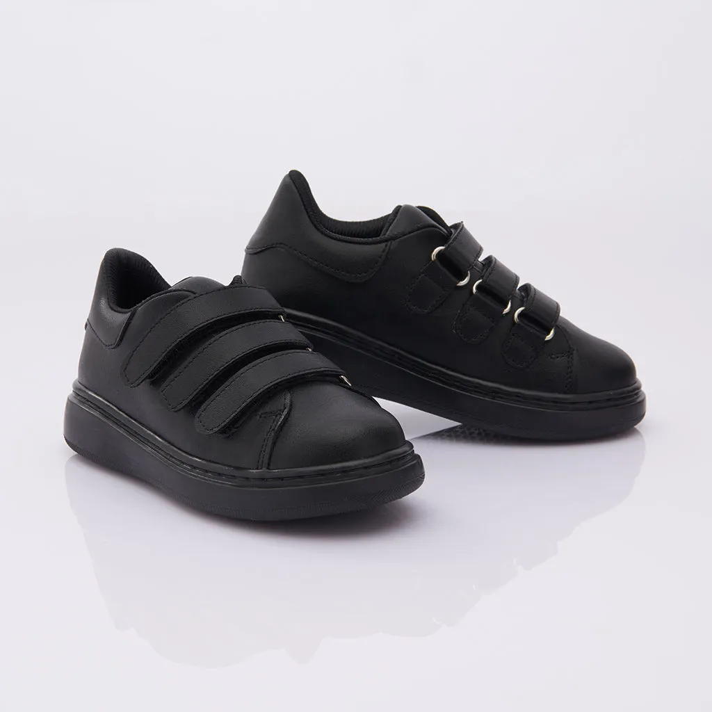 Black Velcro Sneakers