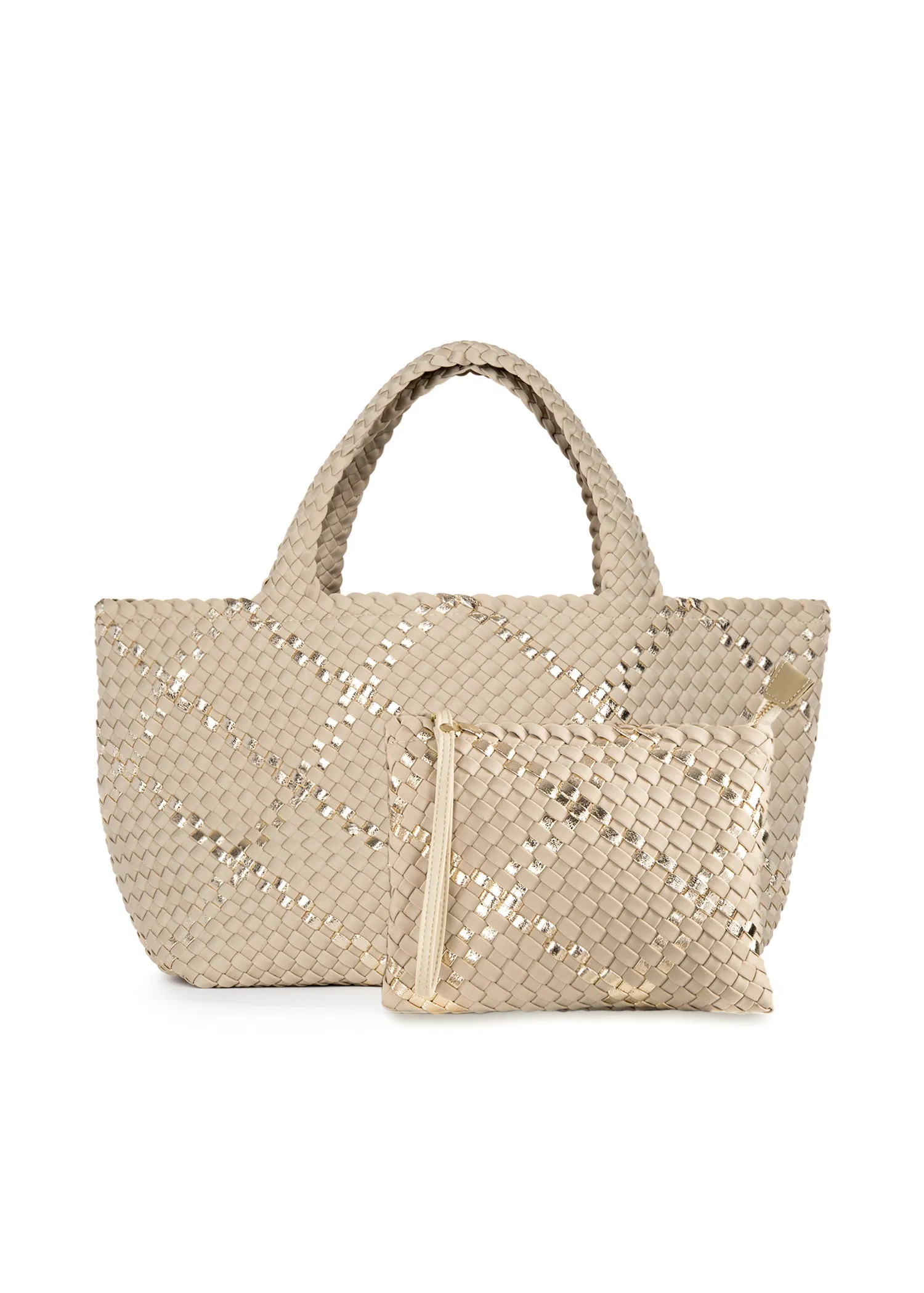 Bobbi Buff Woven Tote