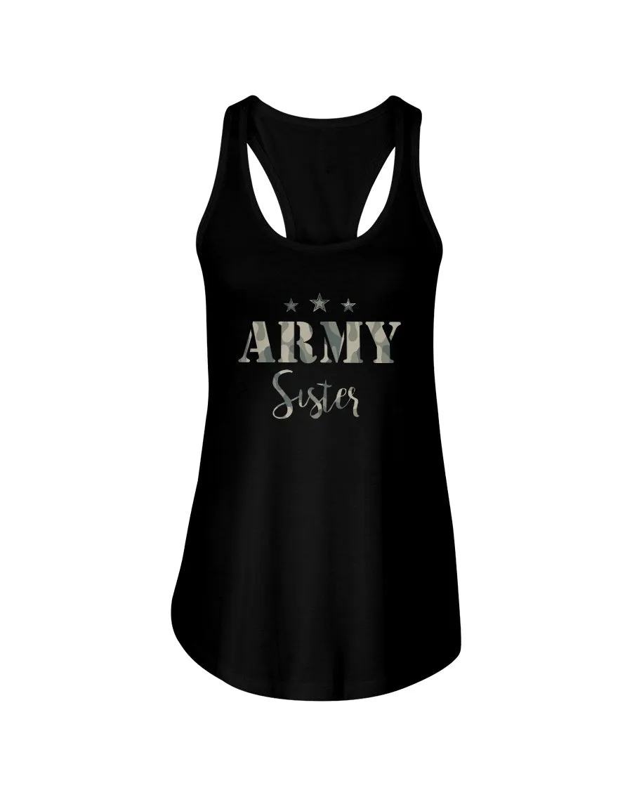 Camouflage Army Sister T-shirts