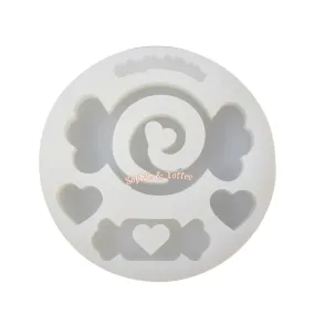 Candy Cake Roll Silicone Mold (Medium)