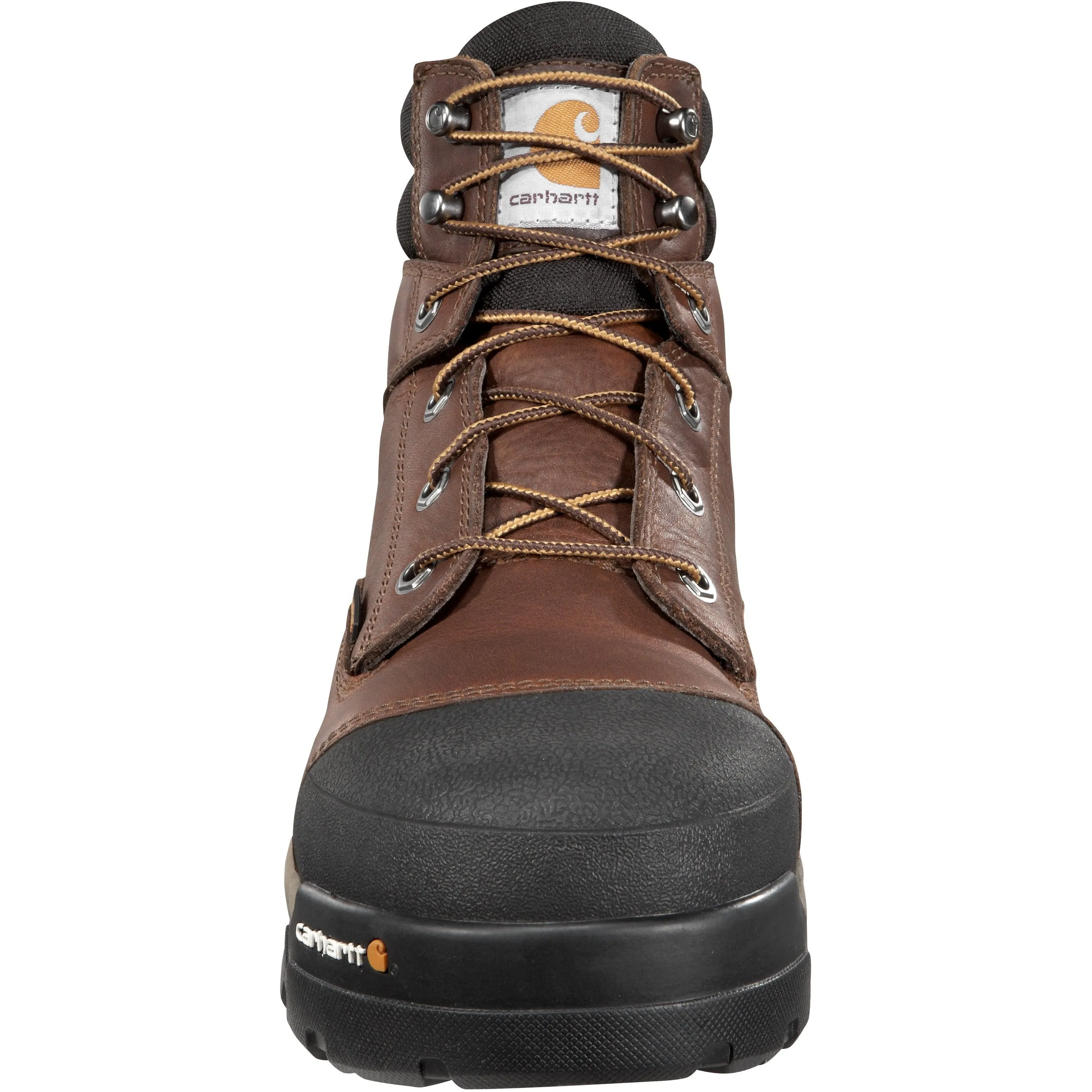 Carhartt Men's Ground Force 6" Comp Toe WP Work Boot - Brown - CME6355