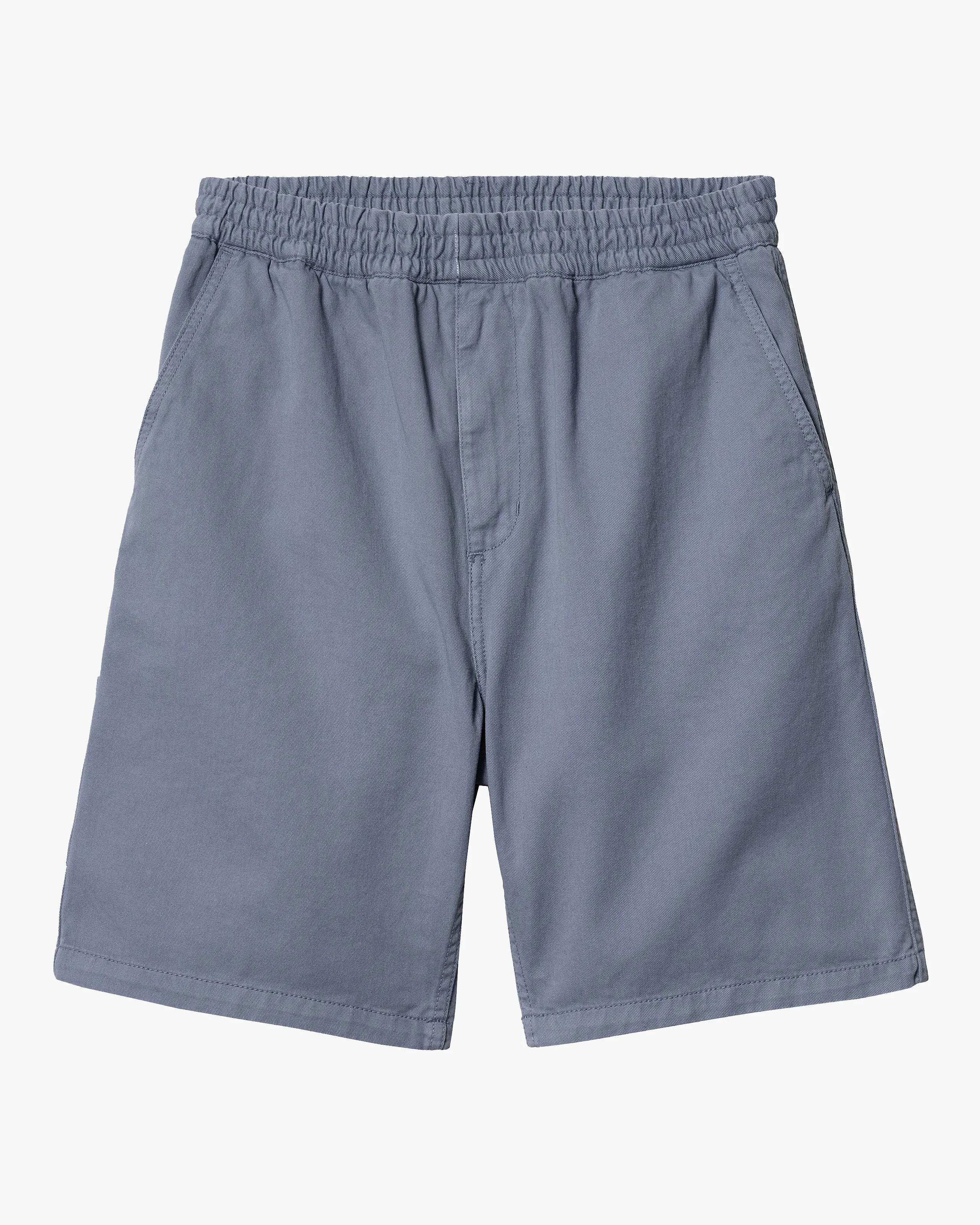 Carhartt WIP Flint Shorts - Bay Blue Garment Dyed