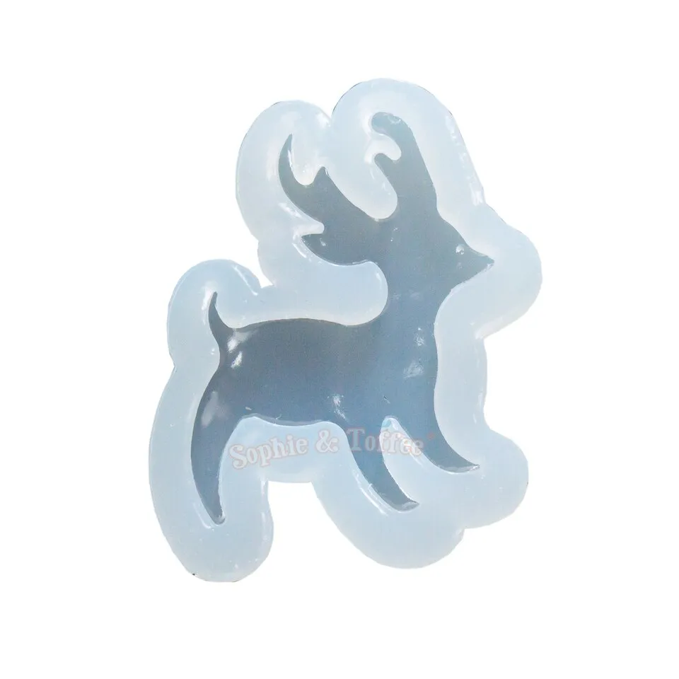 Christmas Fawn Deer Silicone Mold