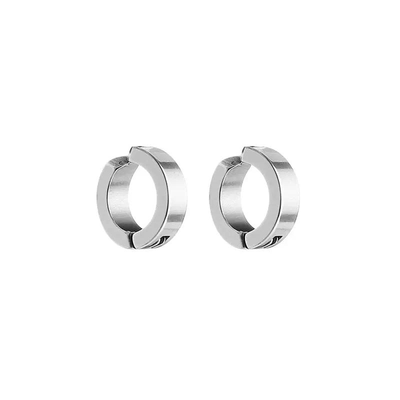 Chunky Minimalist Clip-On Earrings