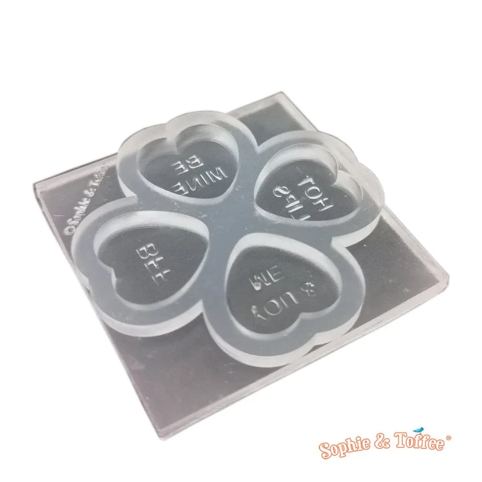 Conversation Heart Candy Mold