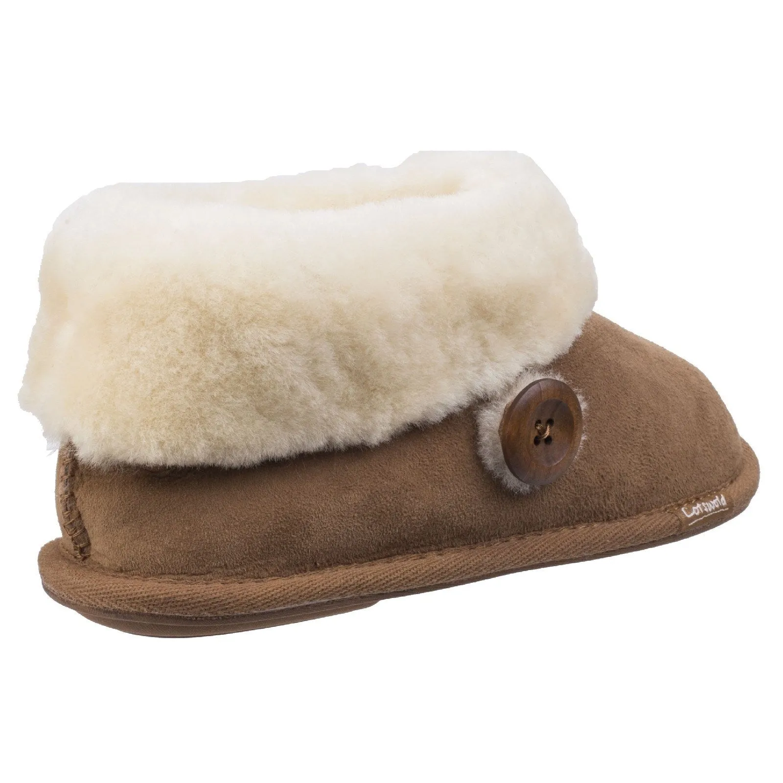 Cotswold Wotton Sheepskin Slippers