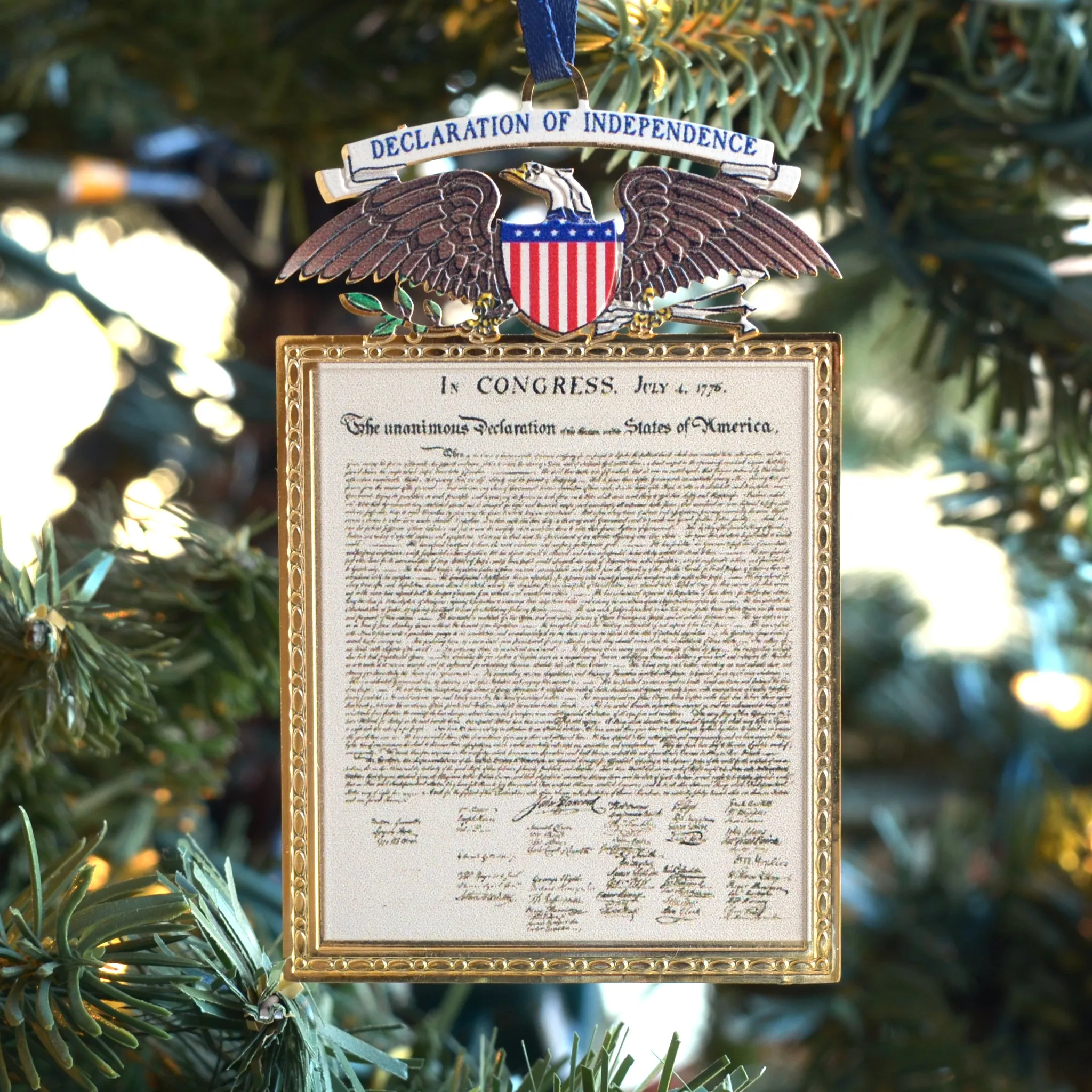 Declaration of Independence Ornament