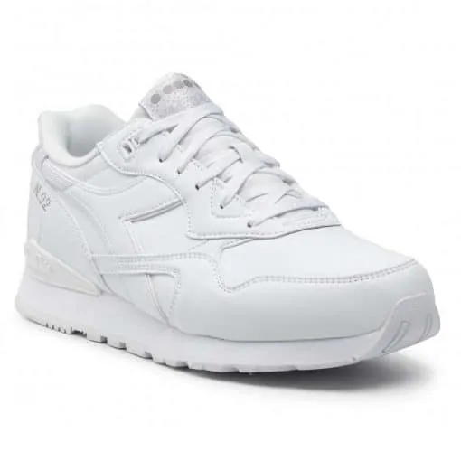 Diadora N92 White Leather Trainer