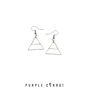 Double Triangle Earring