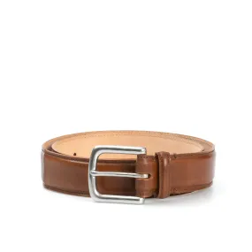 Feather Edge Belt - D10 Tan Shinki Shell Cordovan