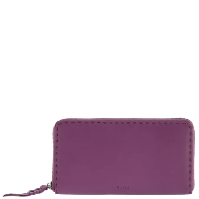 GABEE Harriet RFID Zip Leather Purse