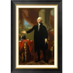 George Washington Lansdowne Portrait Framed Print: Medium Edition